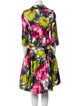 Milly Silk Printed Skirt Suit