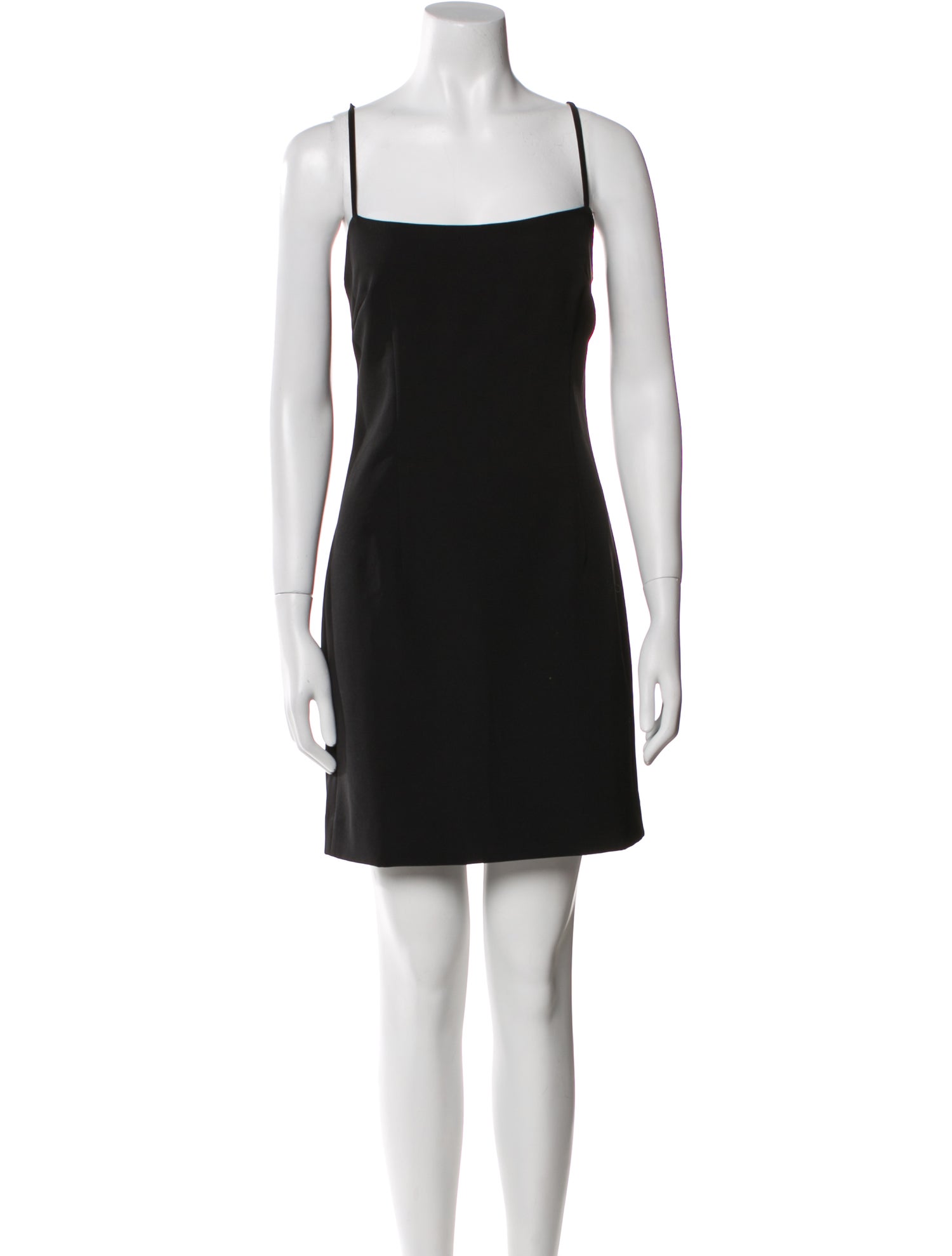 Milly Square Neckline Mini Dress