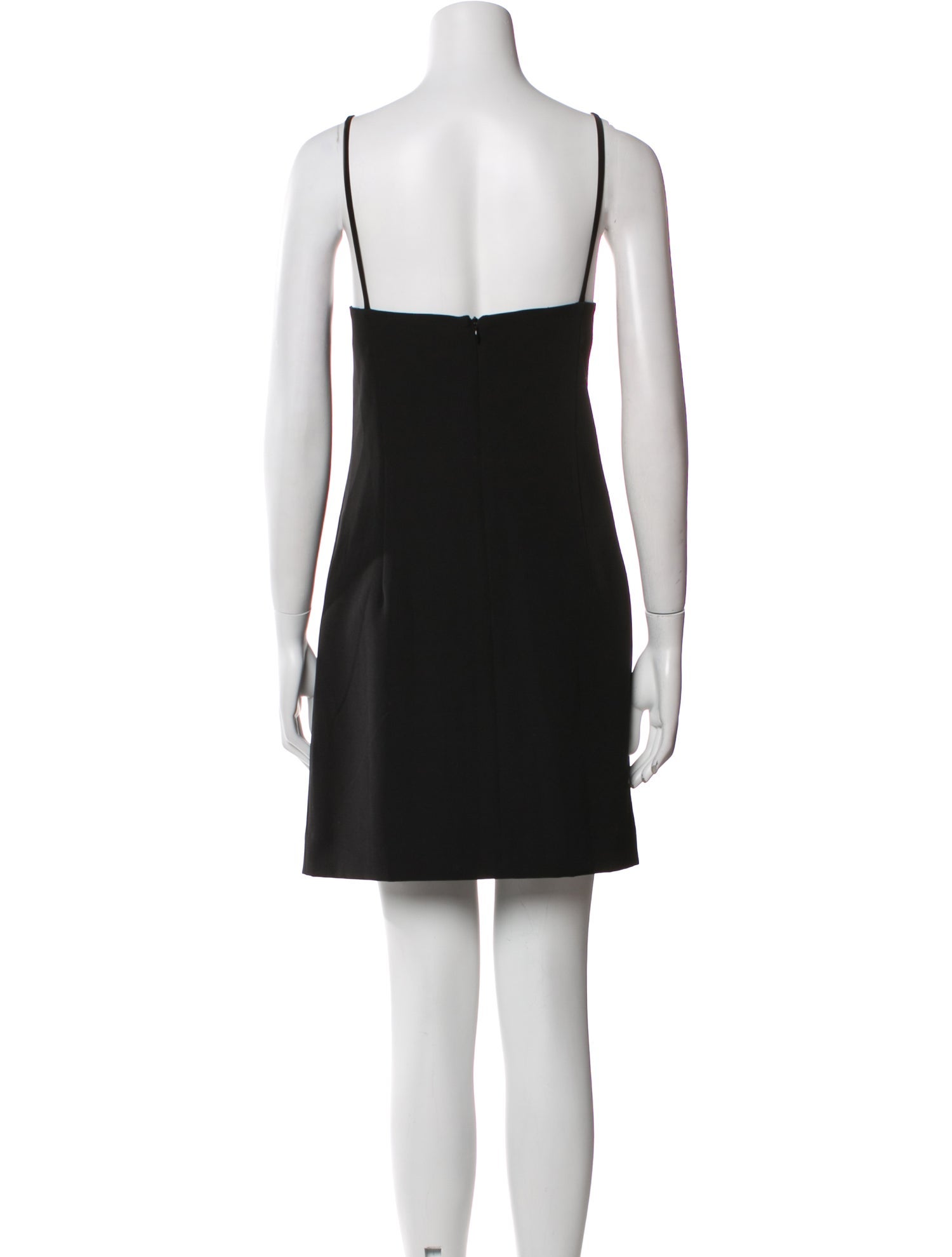 Milly Square Neckline Mini Dress