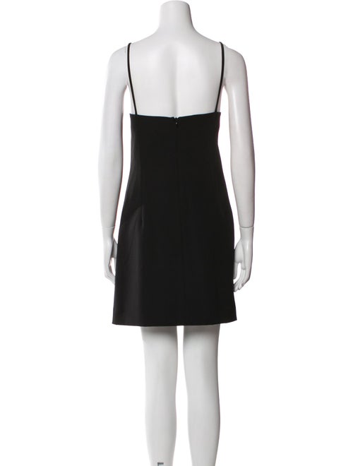 Milly Square Neckline Mini Dress