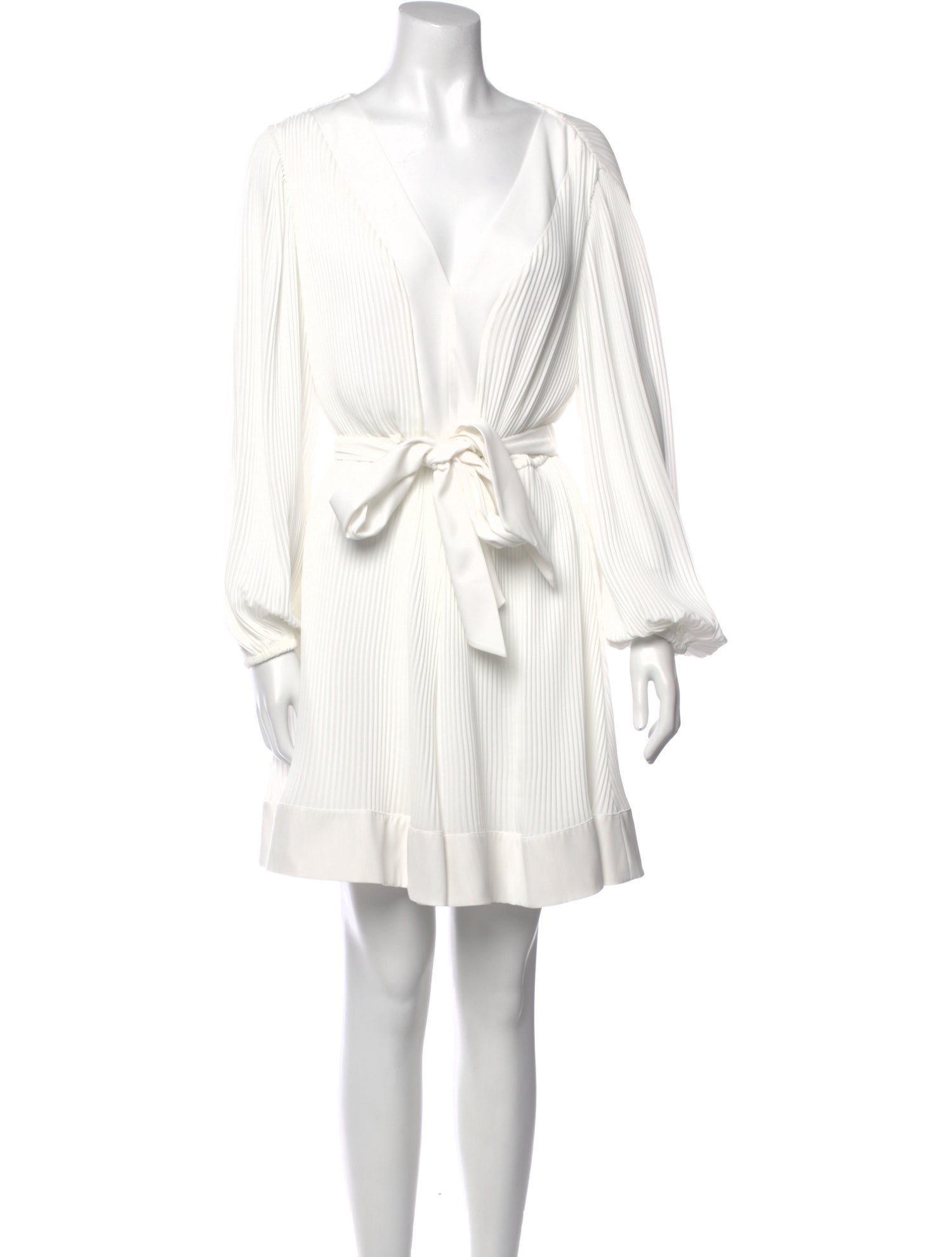 Milly V-Neck Mini Dress