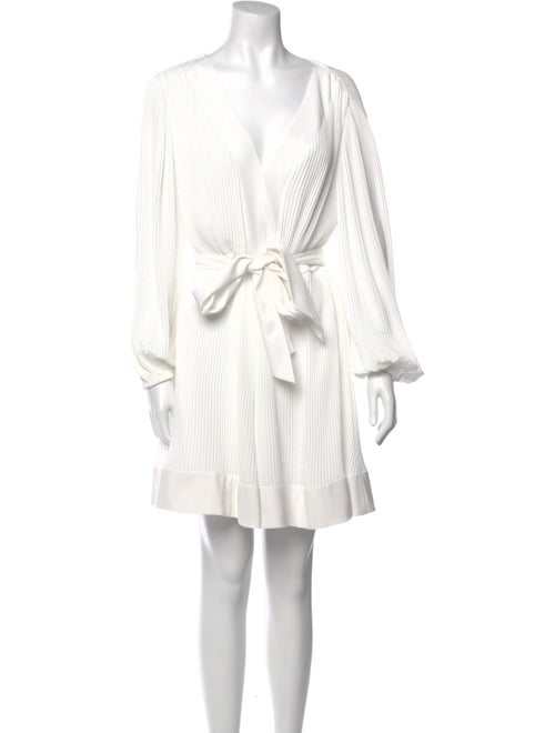 Milly V-Neck Mini Dress