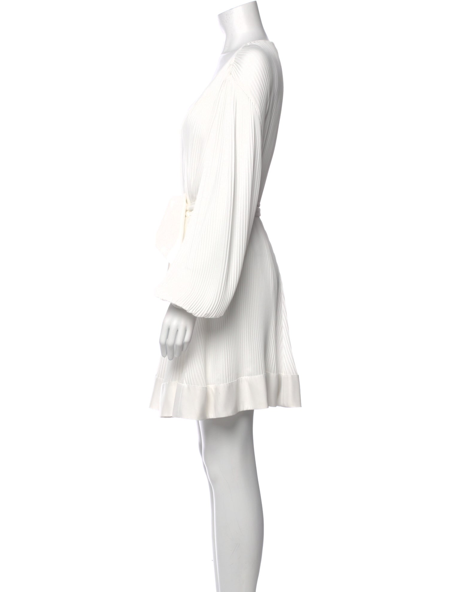 Milly V-Neck Mini Dress