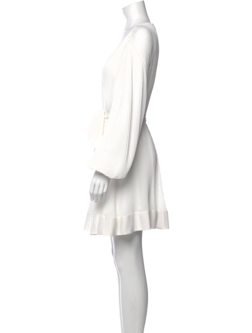 Milly V-Neck Mini Dress