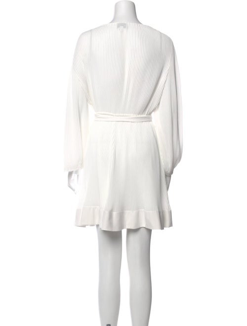 Milly V-Neck Mini Dress