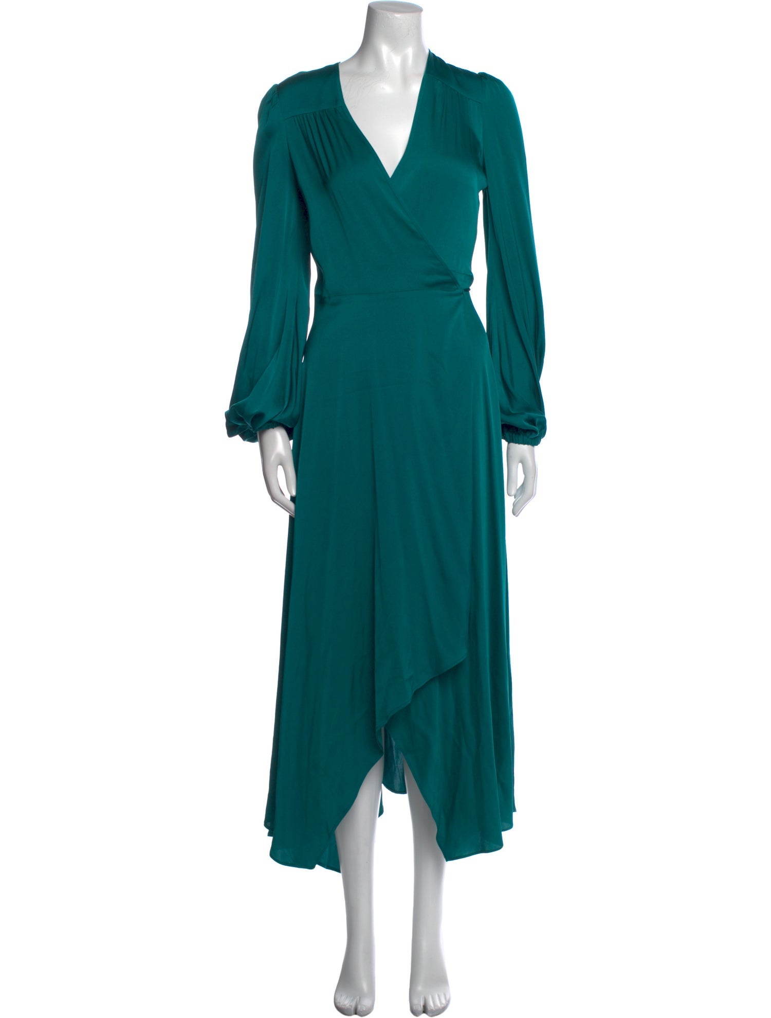 Milly V-Neck Long Dress