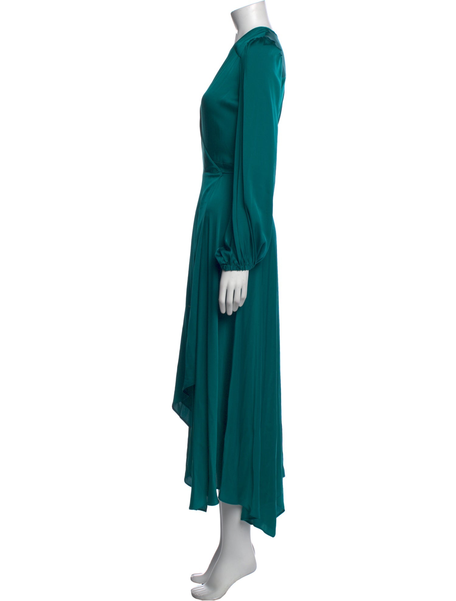 Milly V-Neck Long Dress