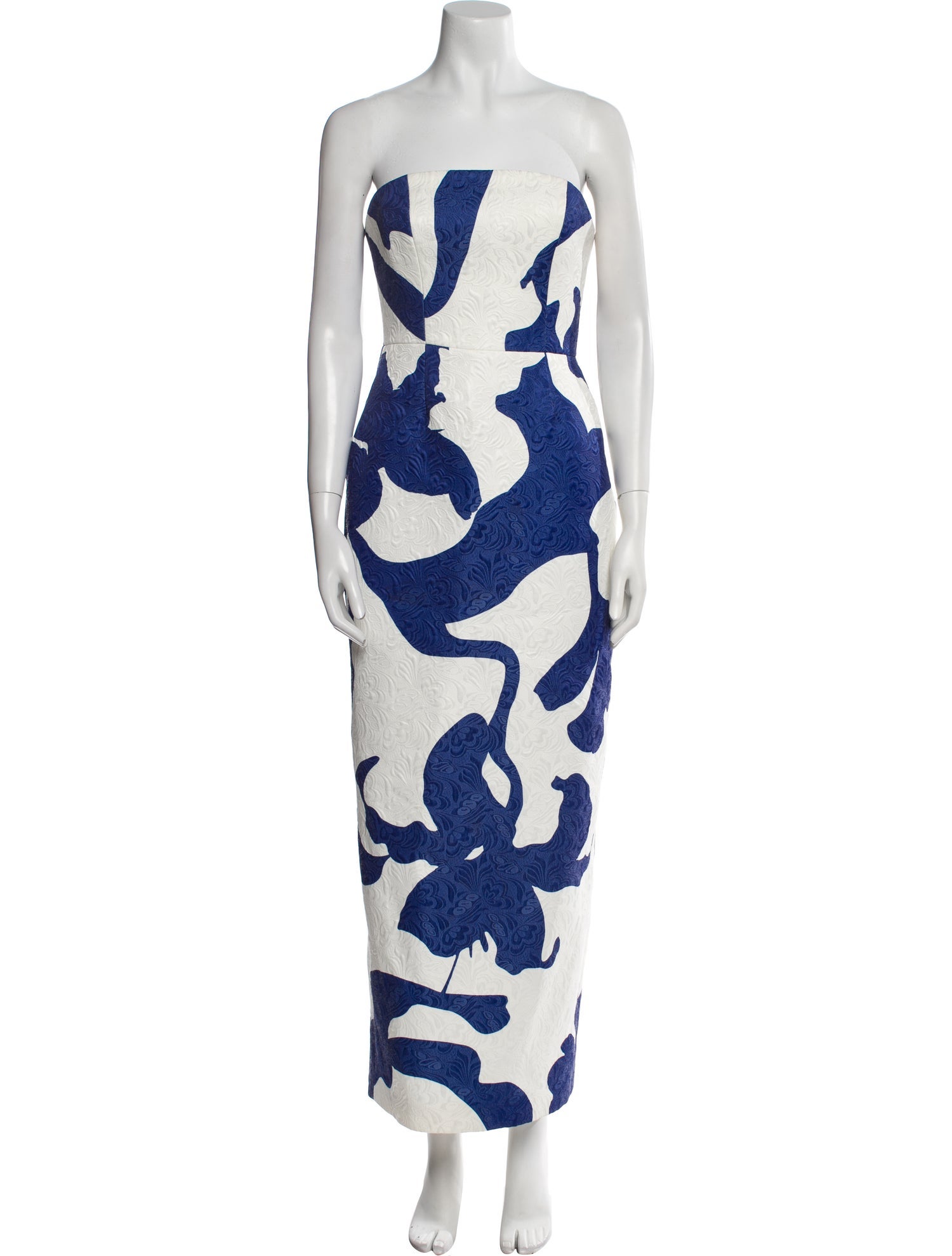 Milly Printed Long Dress w/ Tags