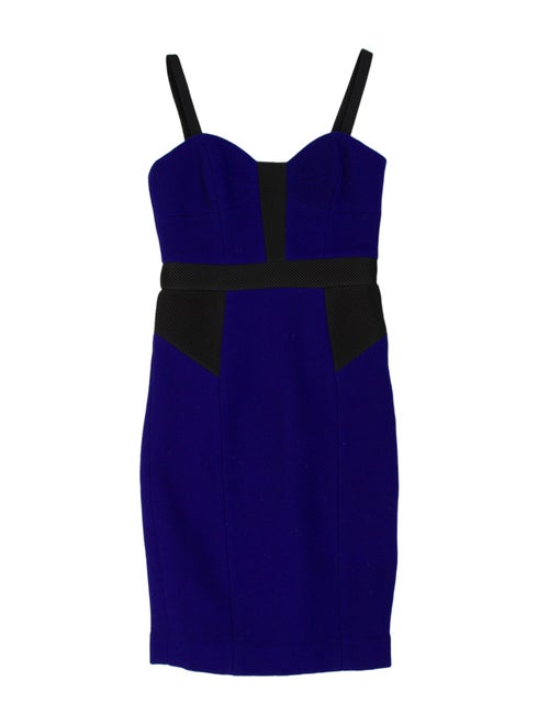 Milly Colorblock Pattern Mini Dress