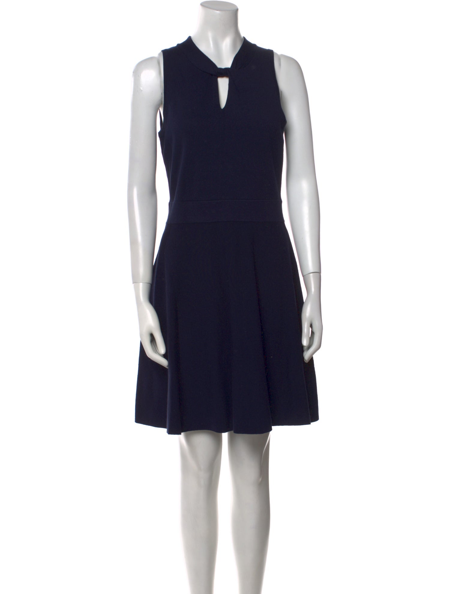 Milly V-Neck Mini Dress