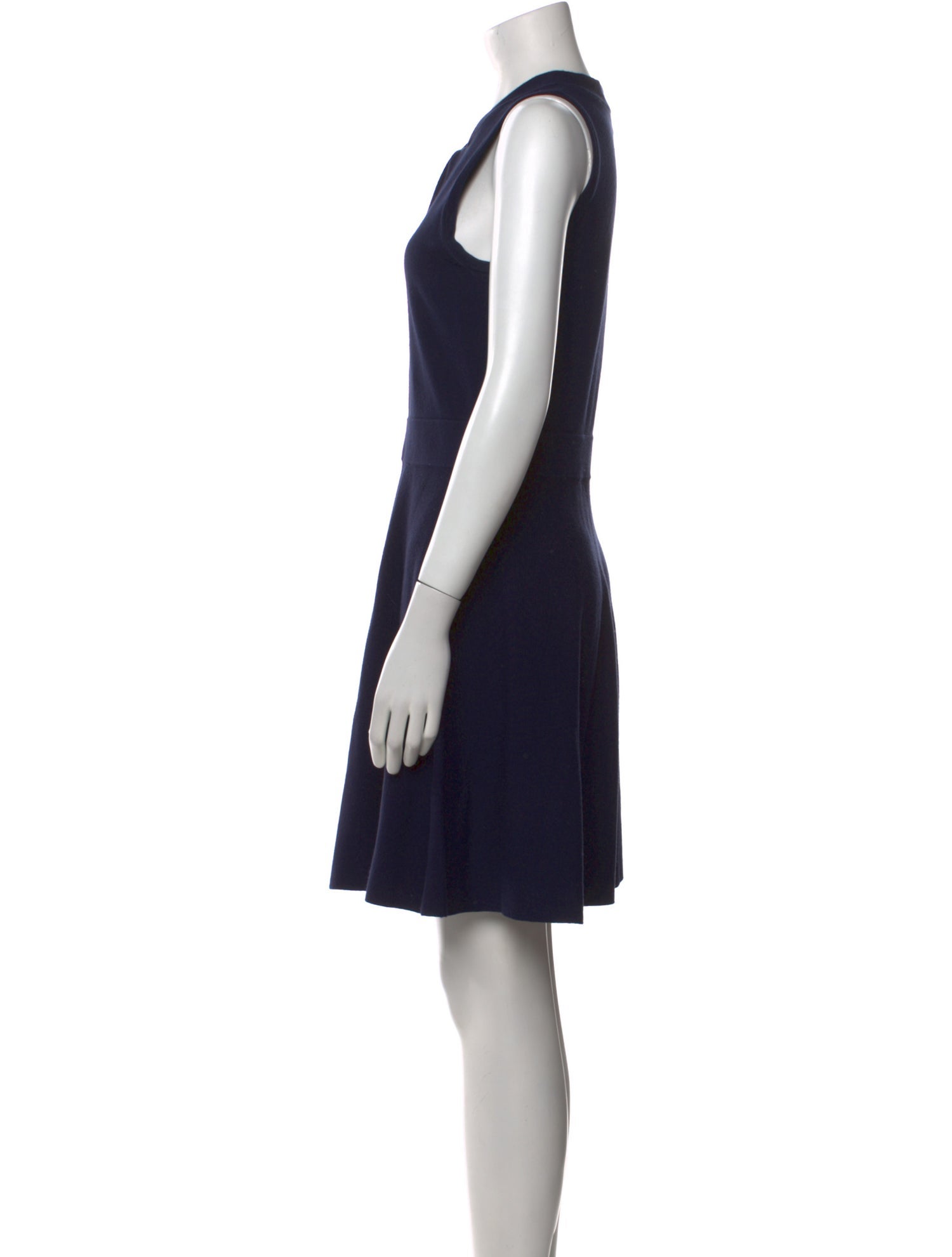 Milly V-Neck Mini Dress