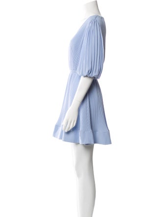 Milly V-Neck Mini Dress