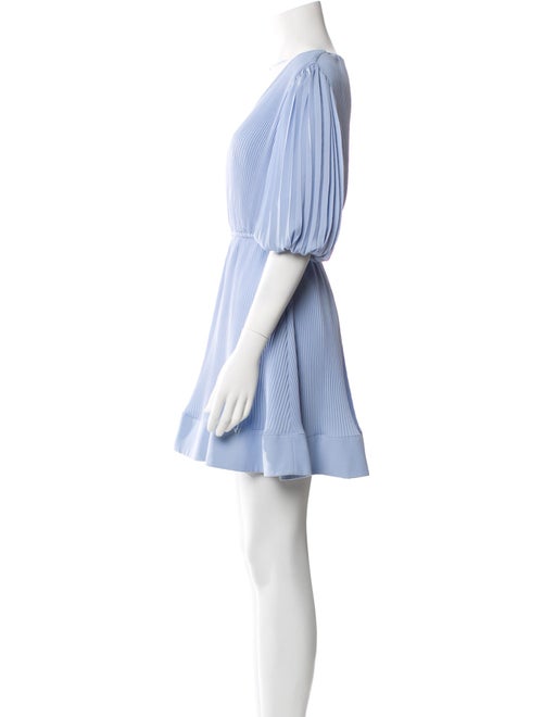 Milly V-Neck Mini Dress