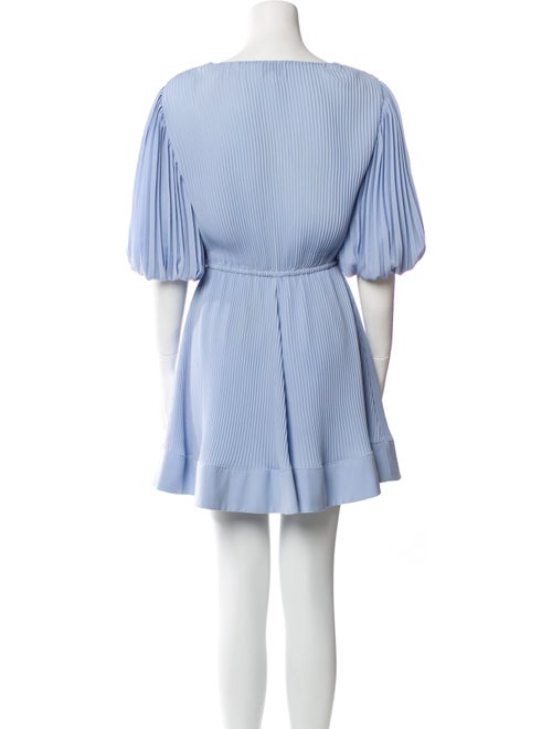 Milly V-Neck Mini Dress