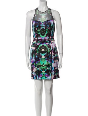 Milly Printed Mini Dress