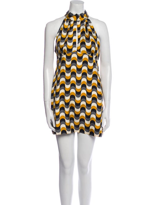 Milly Printed Mini Dress