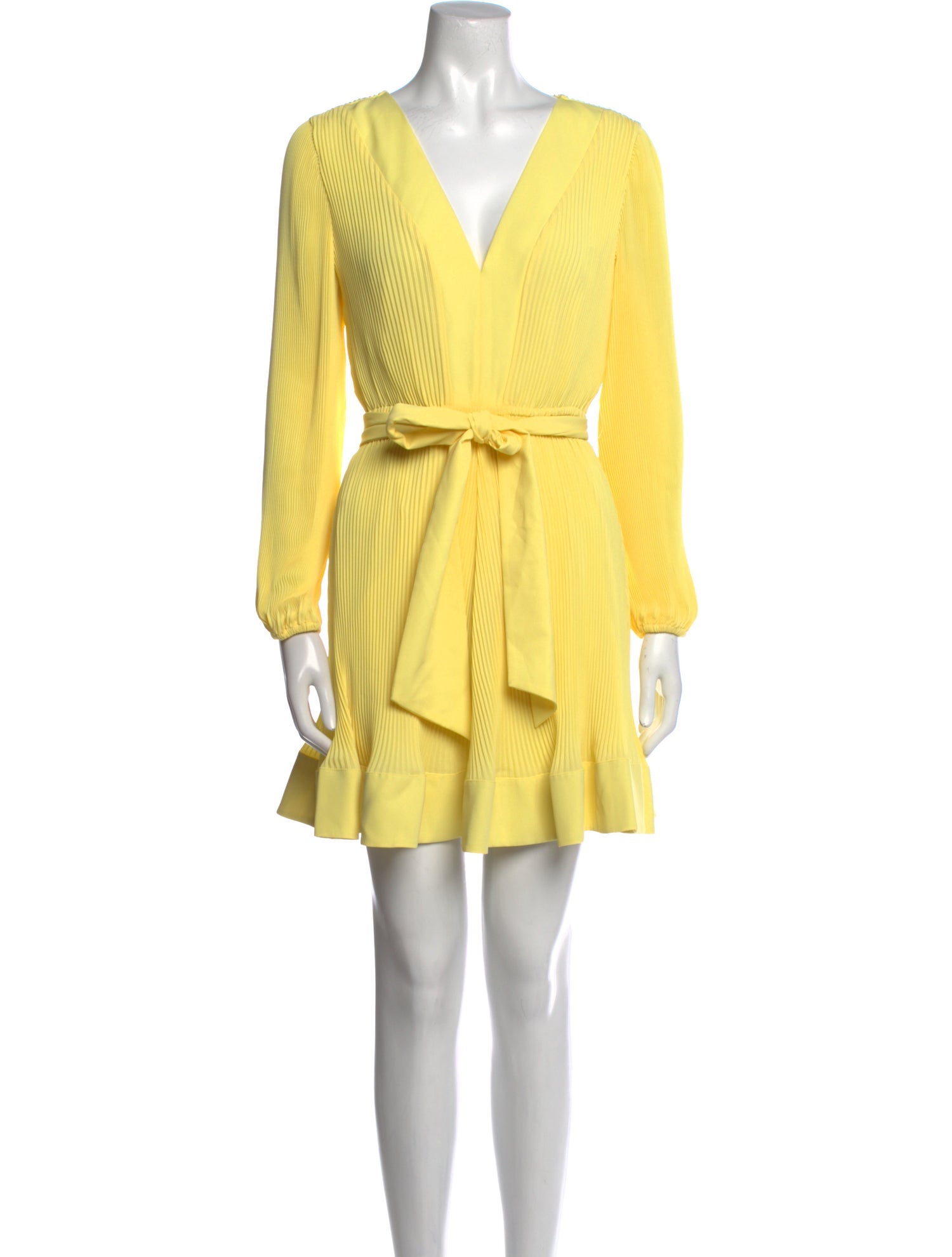 Milly V-Neck Mini Dress