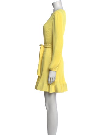 Milly V-Neck Mini Dress