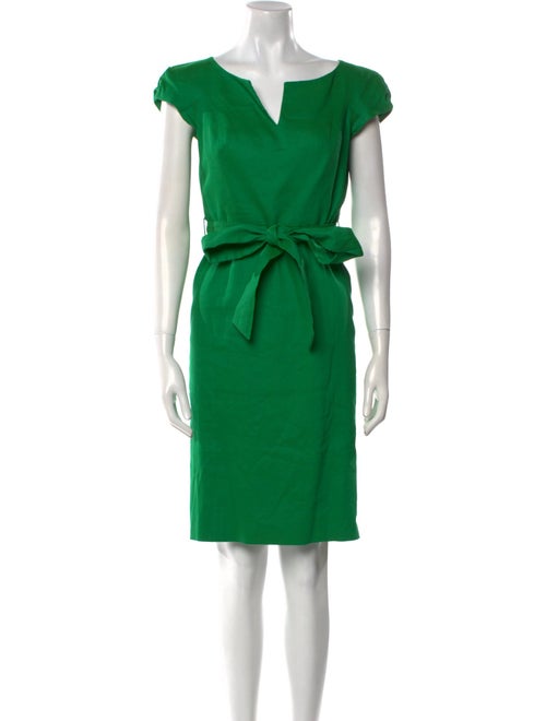 Milly Linen Knee-Length Dress