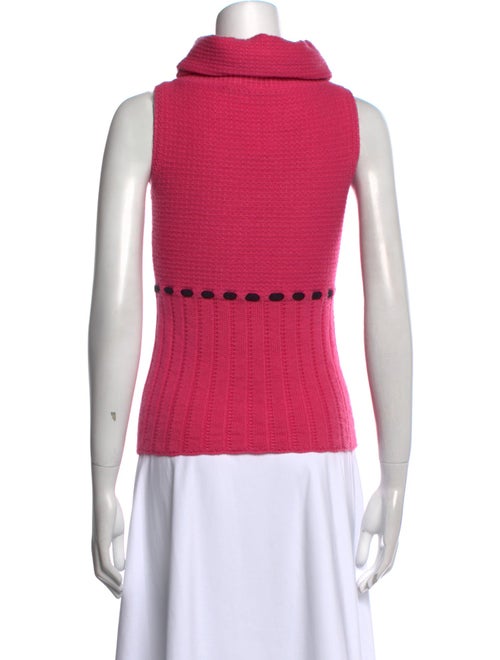 Milly Printed Turtleneck Sweater