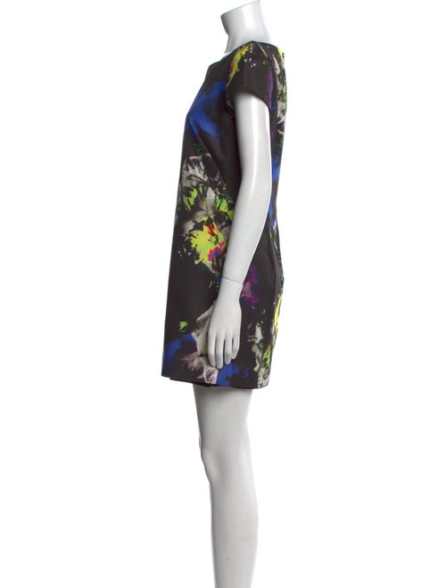 Milly Floral Print Mini Dress