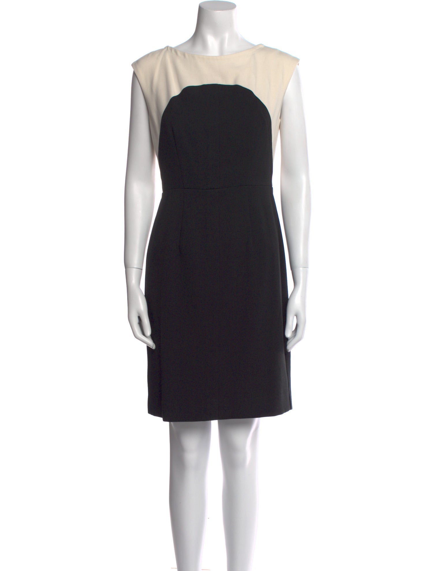 Milly Bateau Neckline Mini Dress