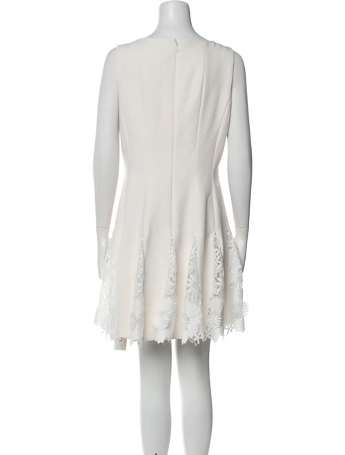 Milly Square Neckline Mini Dress