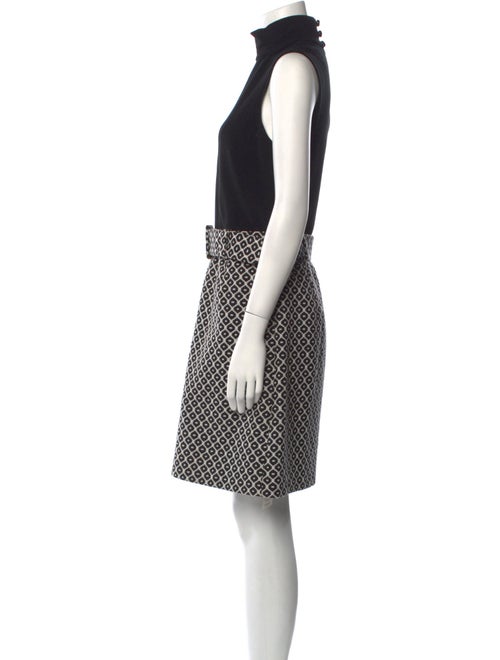 Milly Printed Knee-Length Dress