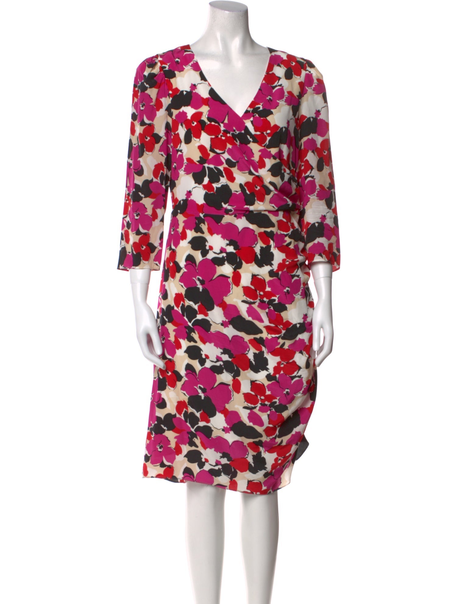 Milly Silk Midi Length Dress