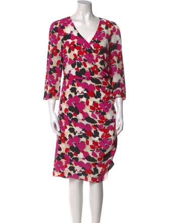 Milly Silk Midi Length Dress