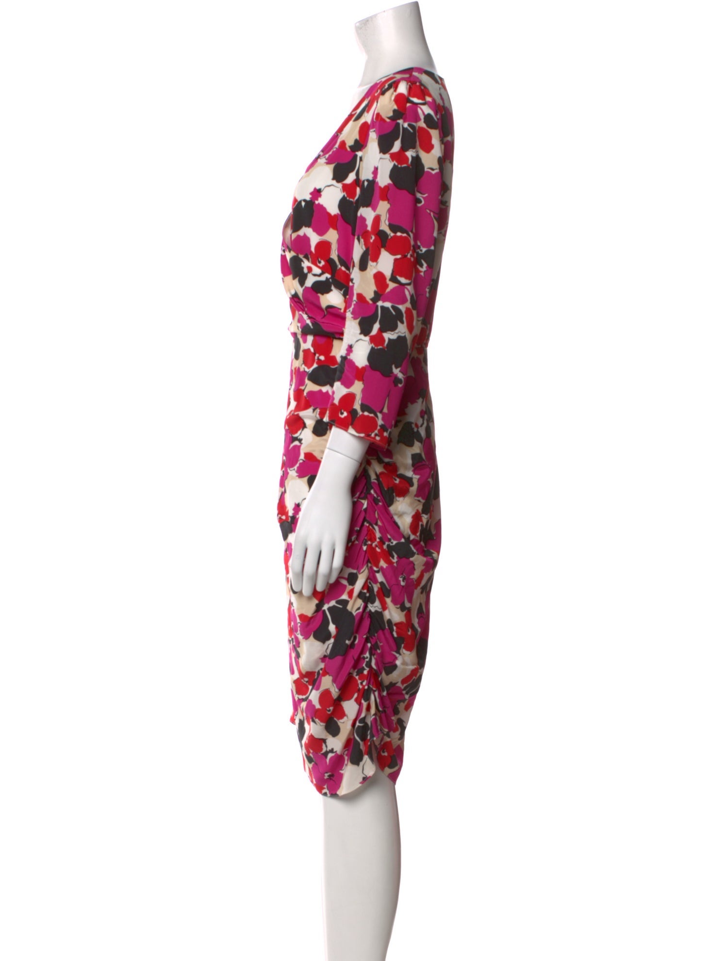 Milly Silk Midi Length Dress