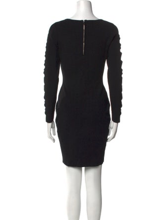 Milly Scoop Neck Mini Dress