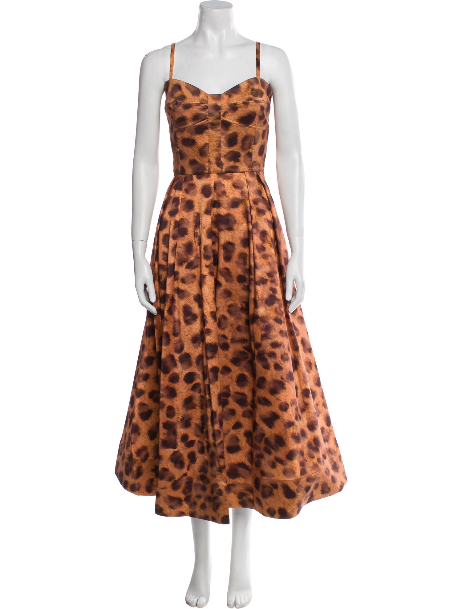 Milly Animal Print Long Dress w/ Tags