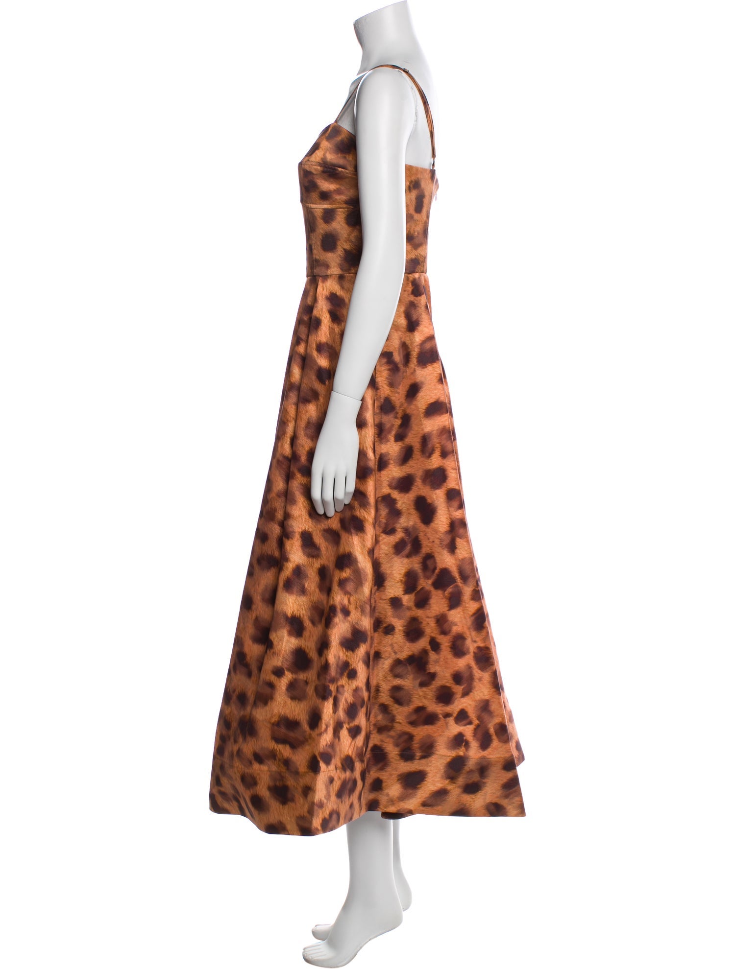 Milly Animal Print Long Dress w/ Tags