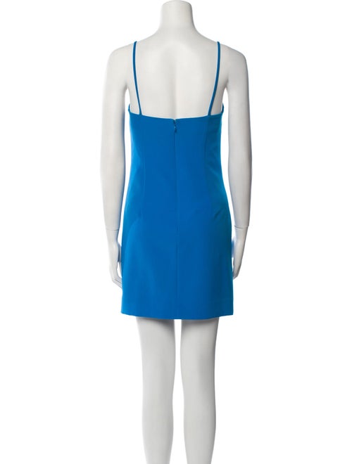 Milly Square Neckline Mini Dress