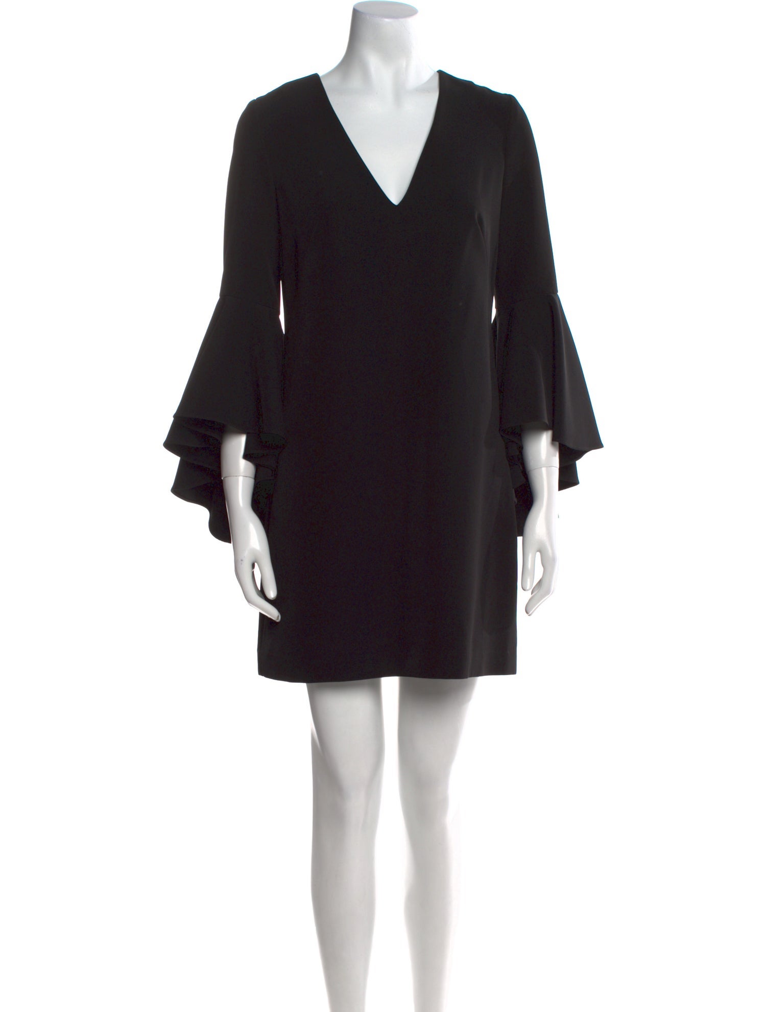 Milly V-Neck Mini Dress