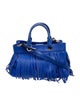 Milly Leather Top Handle Bag