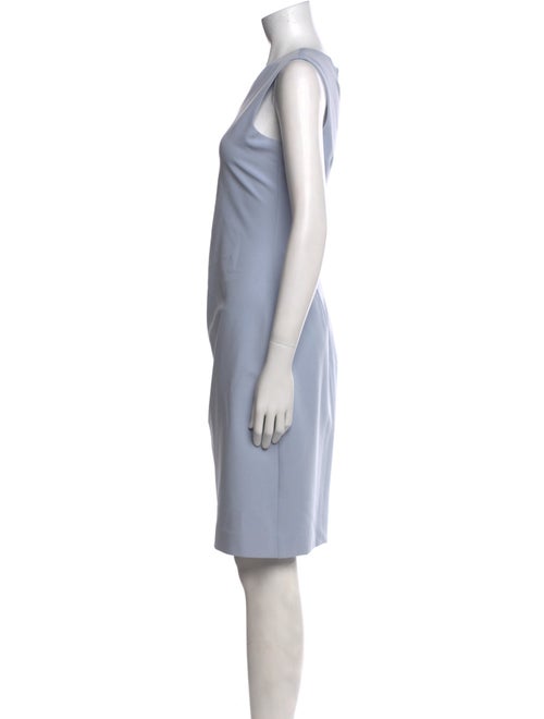 Milly Crew Neck Knee-Length Dress