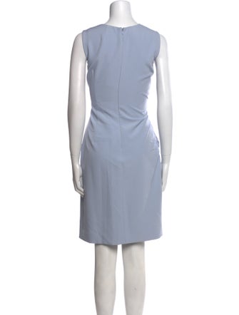 Milly Crew Neck Knee-Length Dress