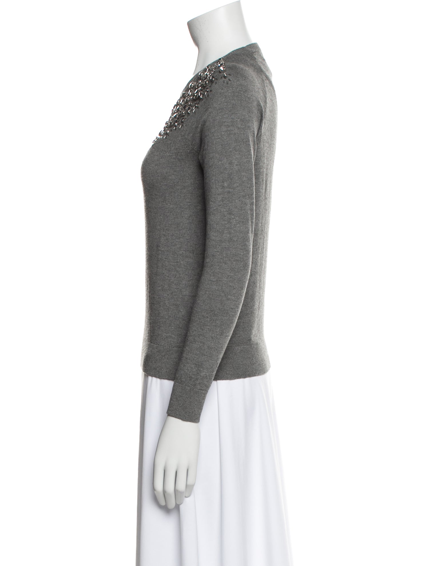 Milly Scoop Neck Sweater