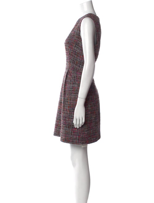 Milly Tweed Pattern Mini Dress
