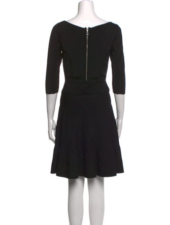 Milly V-Neck Mini Dress