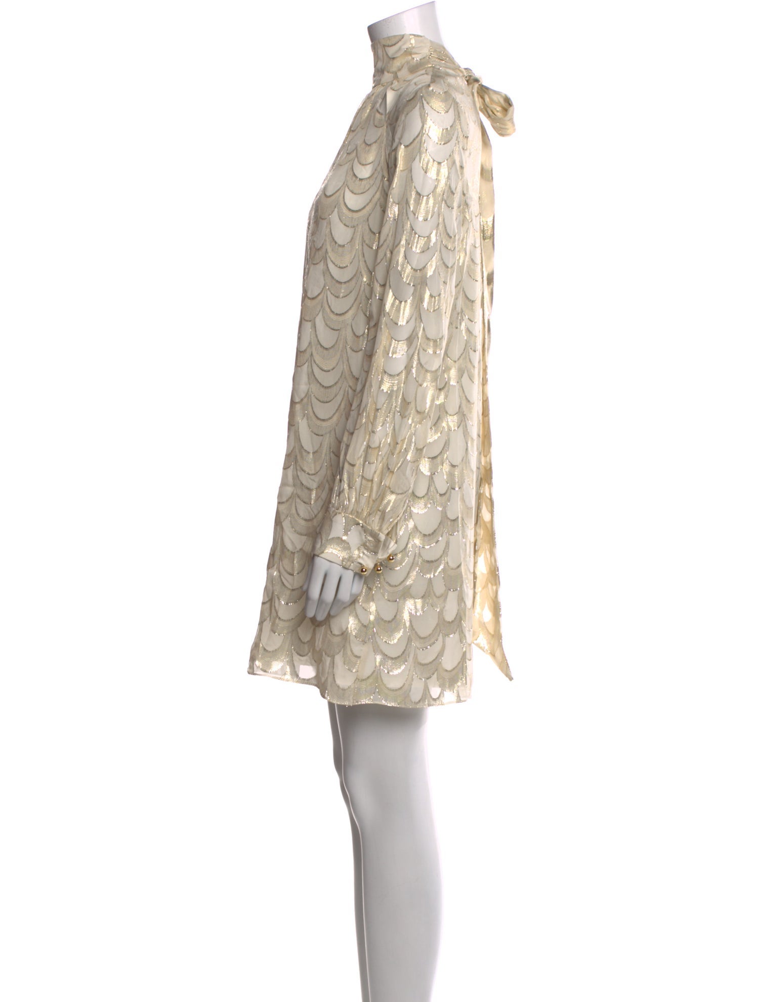 Milly Silk Mini Dress w/ Tags