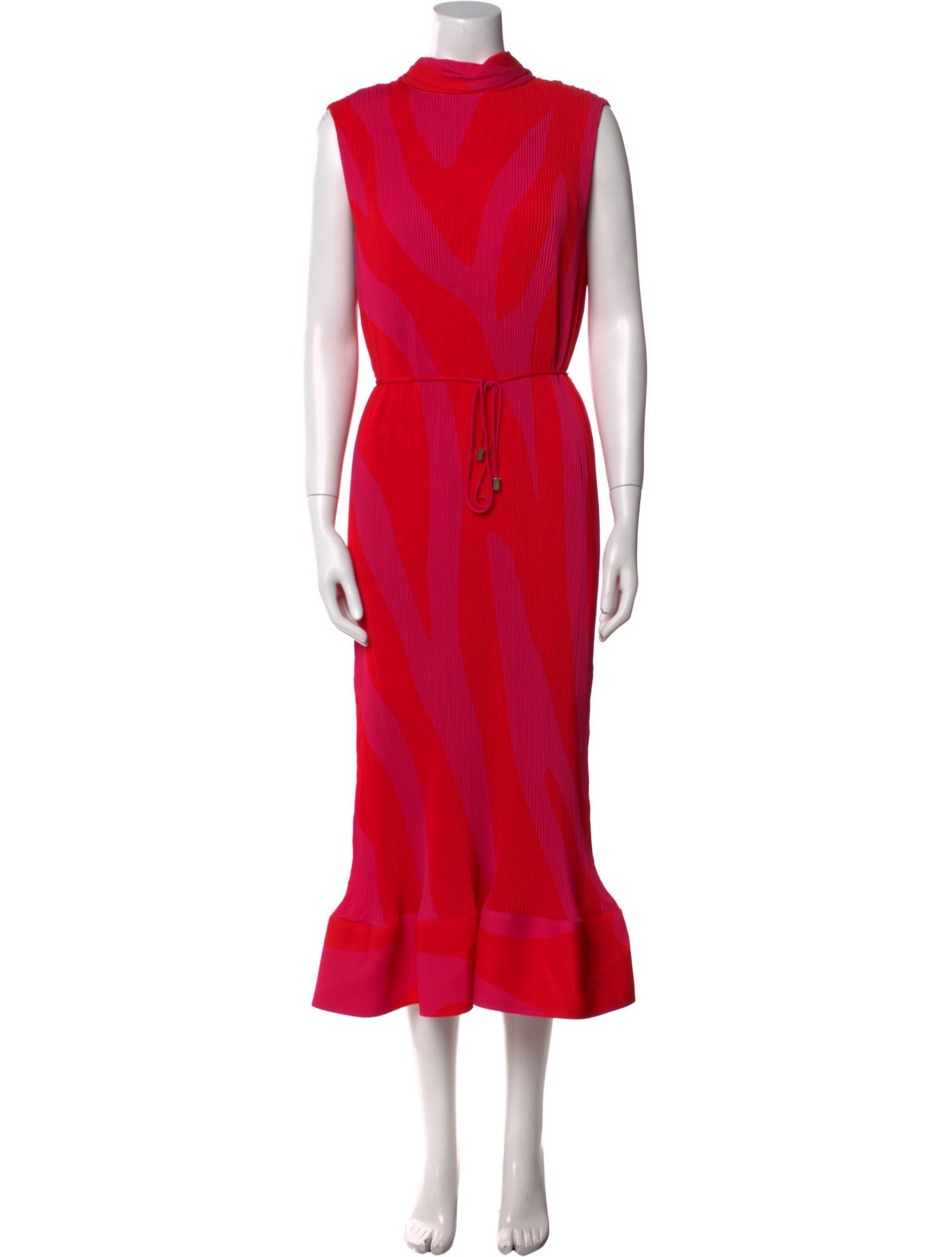 Milly Mock Neck Long Dress w/ Tags