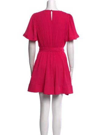 Milly Crew Neck Mini Dress