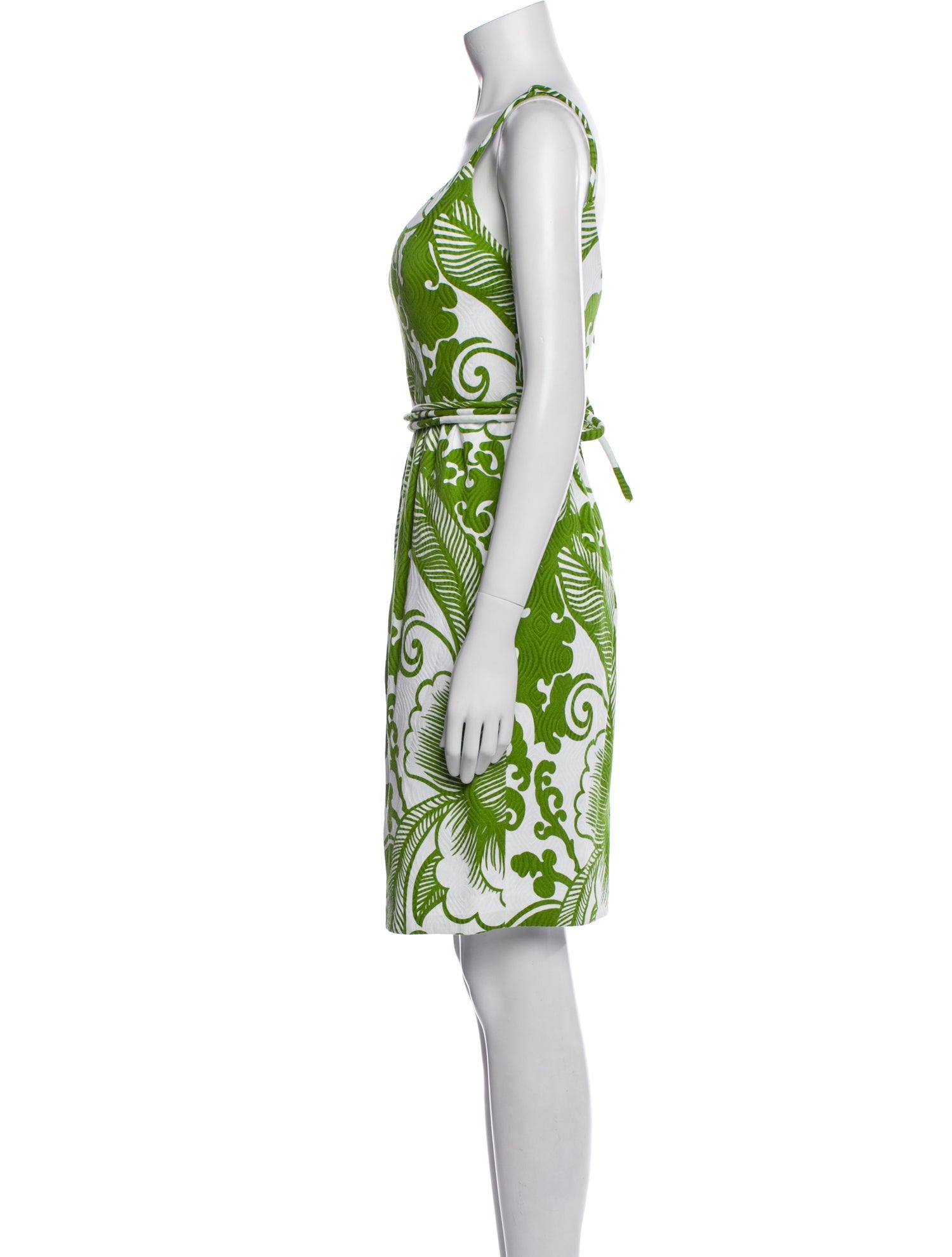Milly Printed Knee-Length Dress
