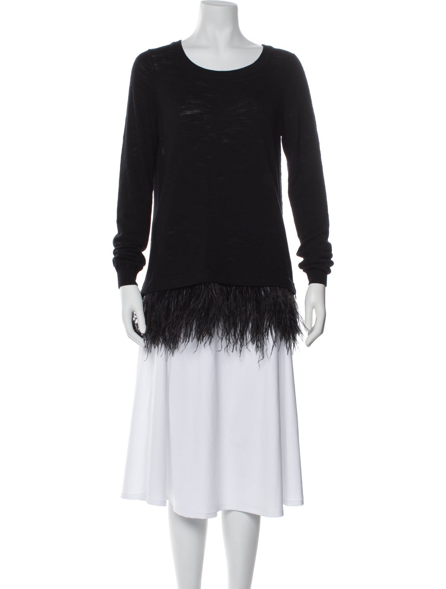 Milly Scoop Neck Sweater