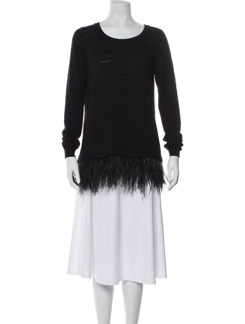 Milly Scoop Neck Sweater