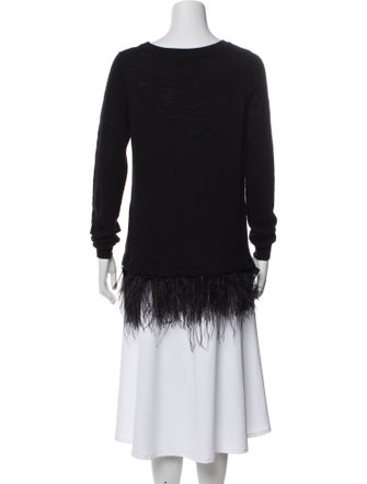 Milly Scoop Neck Sweater