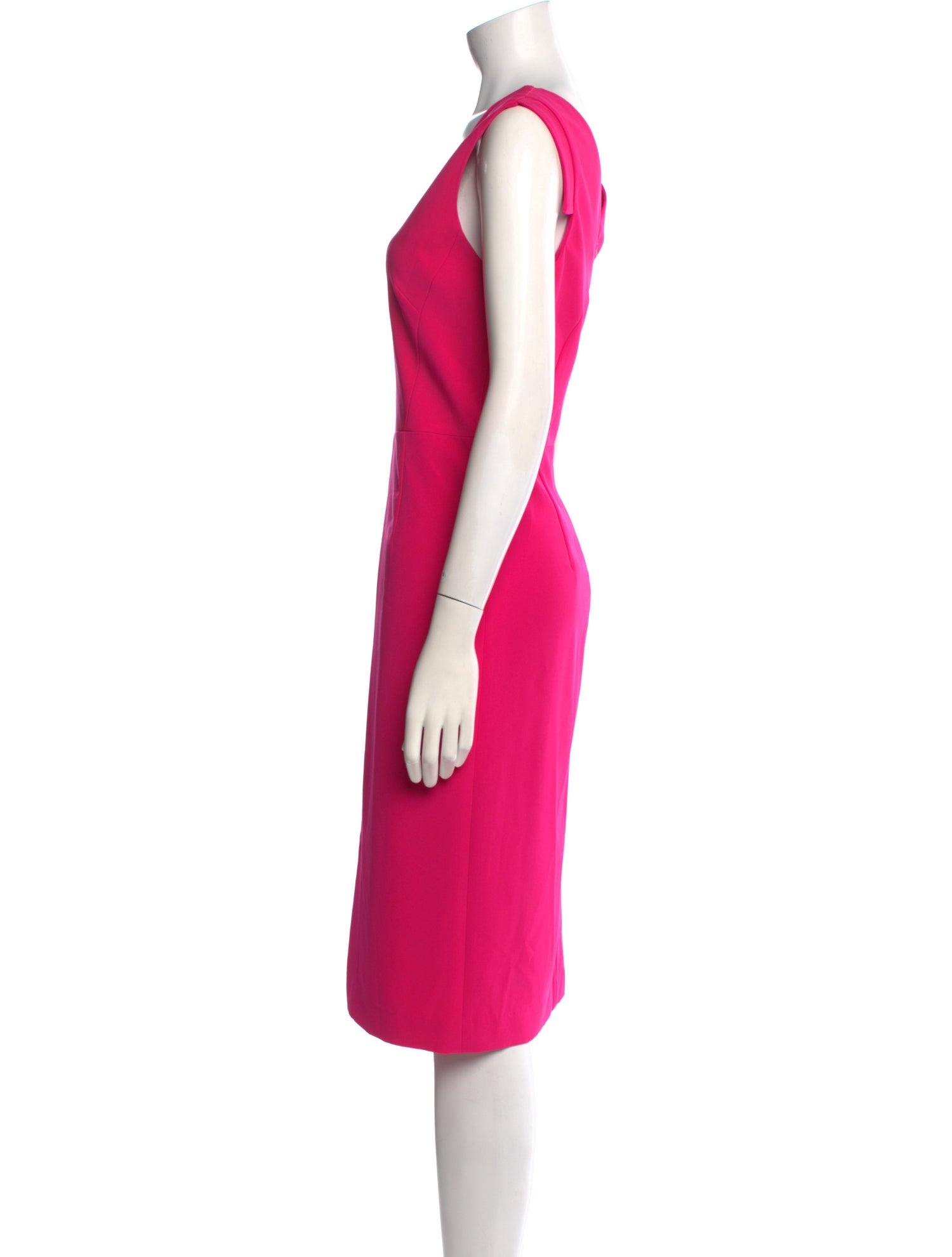 Milly V-Neck Midi Length Dress w/ Tags